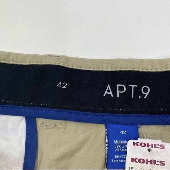 Apt 9 | NWT HEIQ Smart Temp Flat Front Shorts - Picture 4 of 6